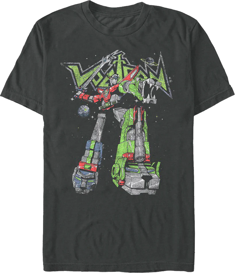 Vintage Mighty Robot Voltron T-Shirt
