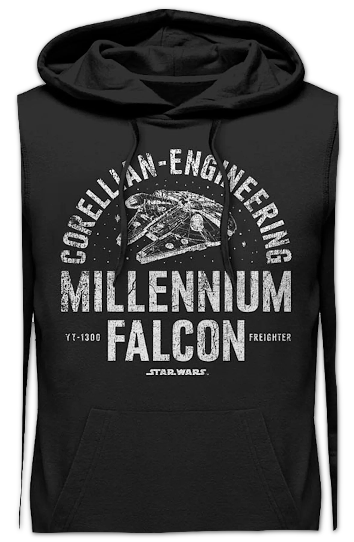 Vintage Millennium Falcon Star Wars Hoodie - Image 2
