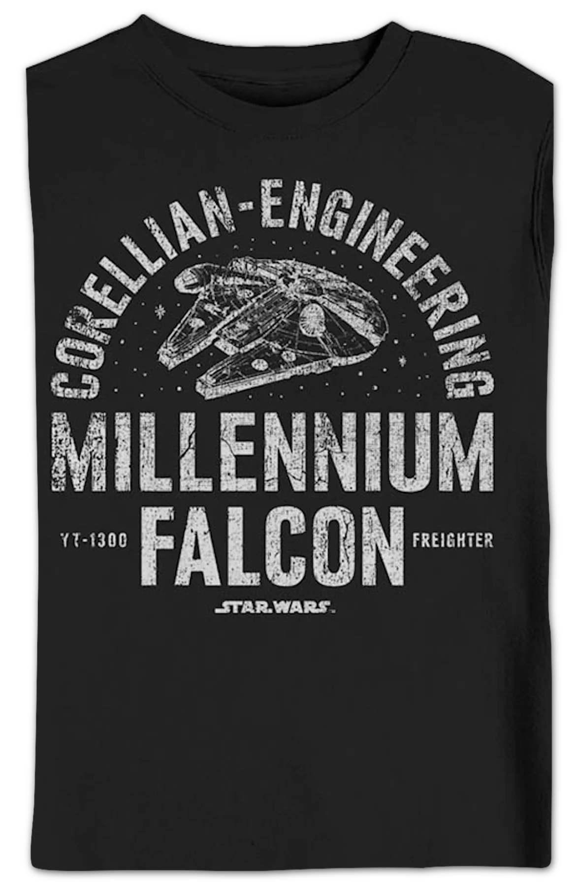 Vintage Millennium Falcon Star Wars Sweatshirt - Image 2