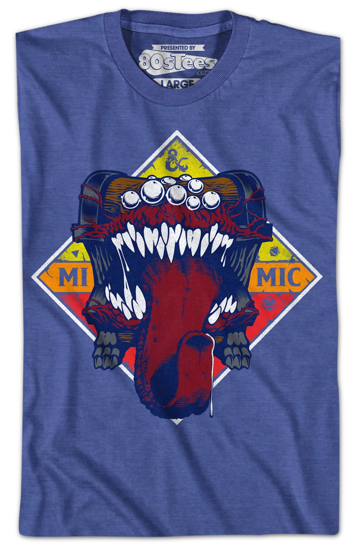 Vintage Mimic Dungeons & Dragons T-Shirt - Image 2