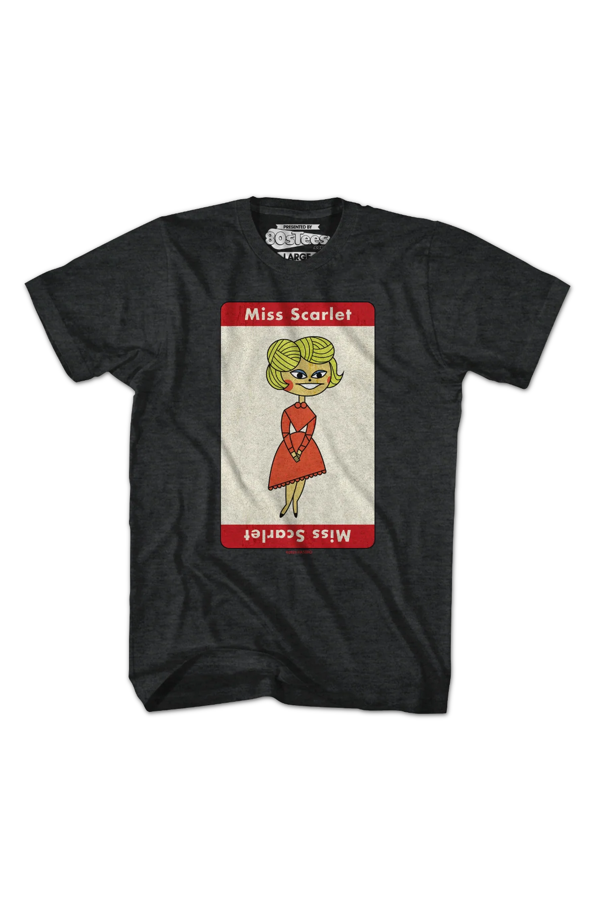 Vintage Miss Scarlet Clue T-Shirt - Image 2