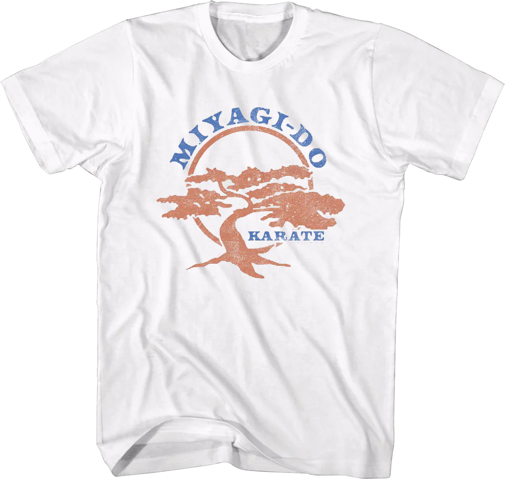 Vintage Miyagi-Do Logo Cobra Kai T-Shirt - Image 2