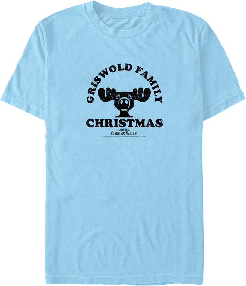 Vintage Moose Mug Griswold Family Christmas Vacation T-Shirt