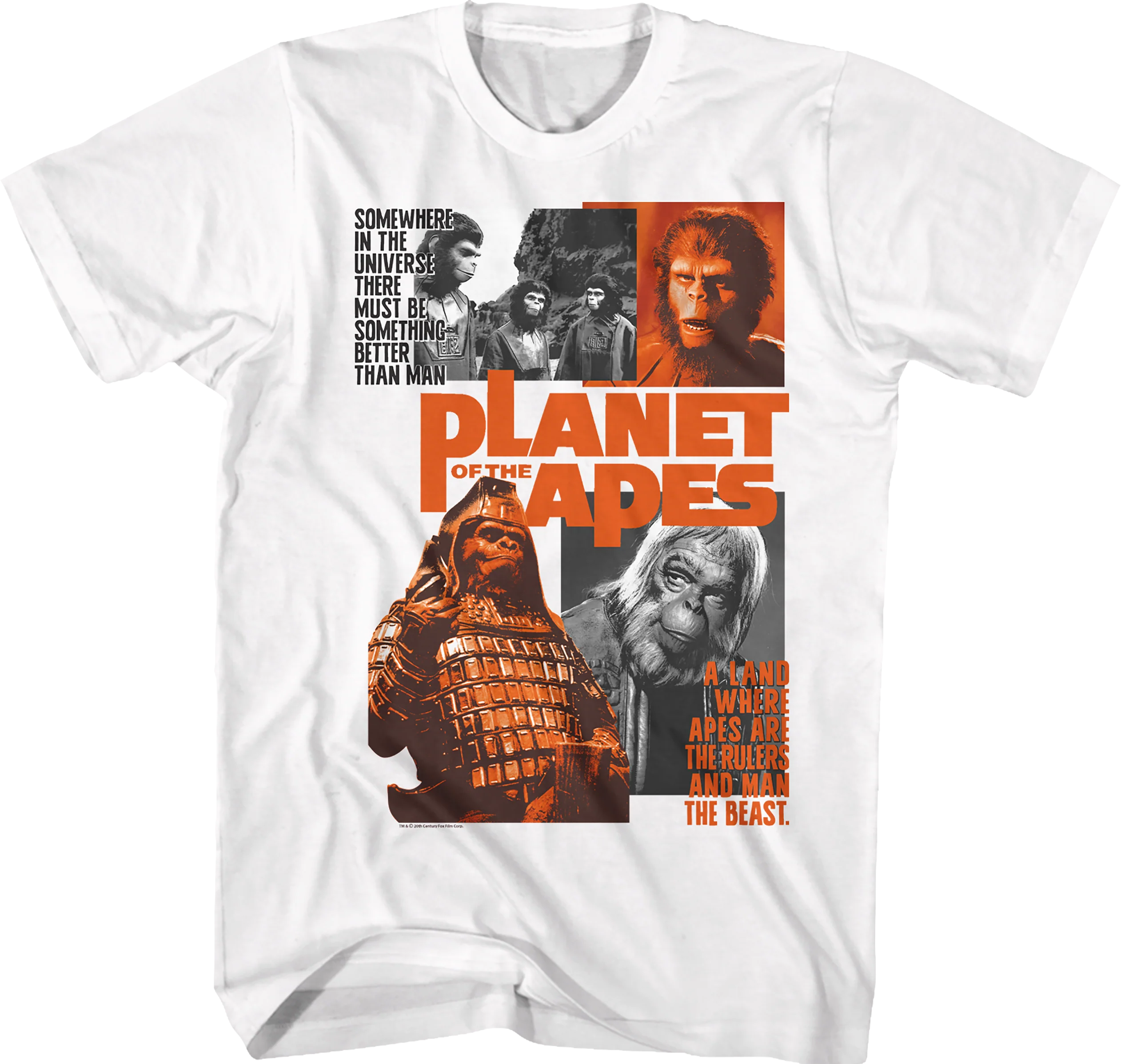 Vintage Movie Poster Planet Of The Apes T-Shirt