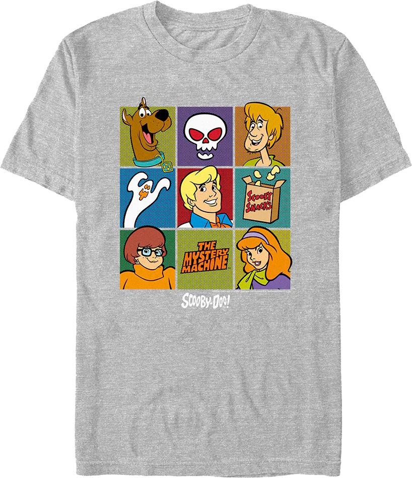 Vintage Mystery Inc. Collage Scooby-Doo T-Shirt