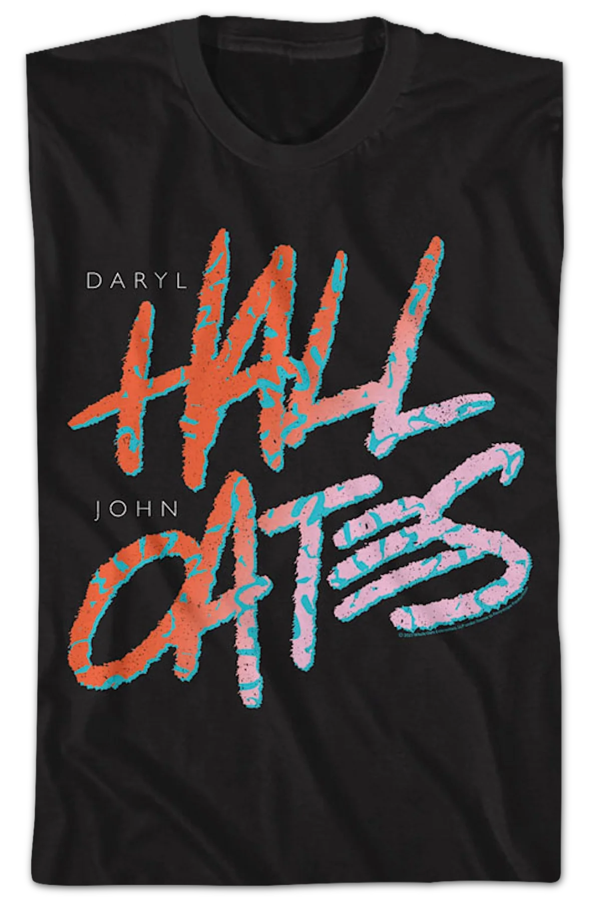 Vintage Names Hall & Oates T-Shirt - Image 2