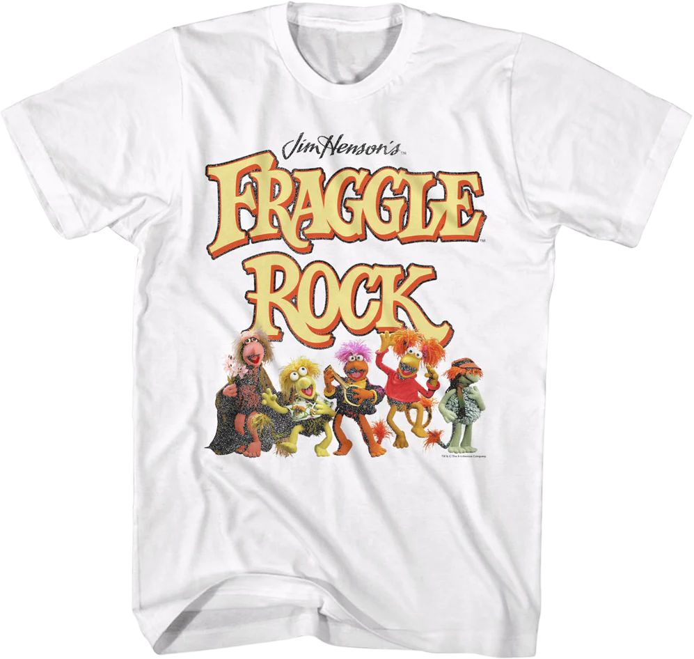 Vintage Photo And Logo Fraggle Rock T-Shirt