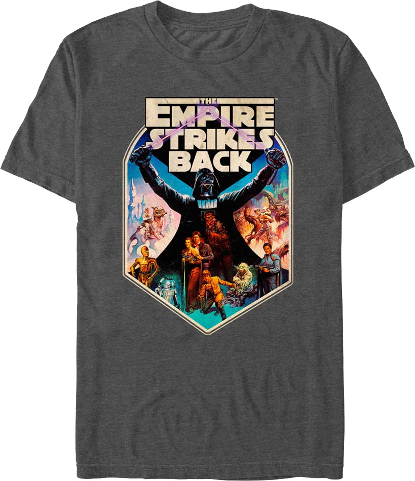 Vintage Poster Artwork The Empire Strikes Back Star Wars T-Shirt