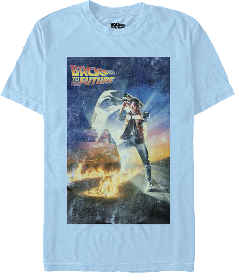 Vintage Poster Back To The Future T-Shirt