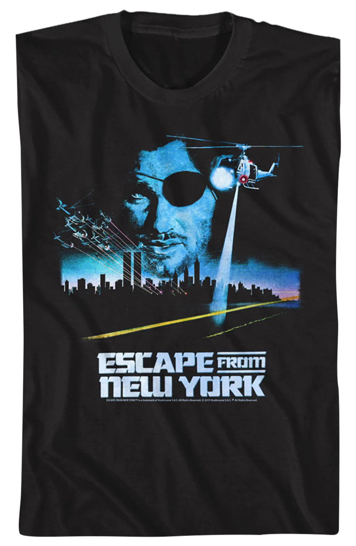 Vintage Poster Escape From New York T-Shirt - Image 2