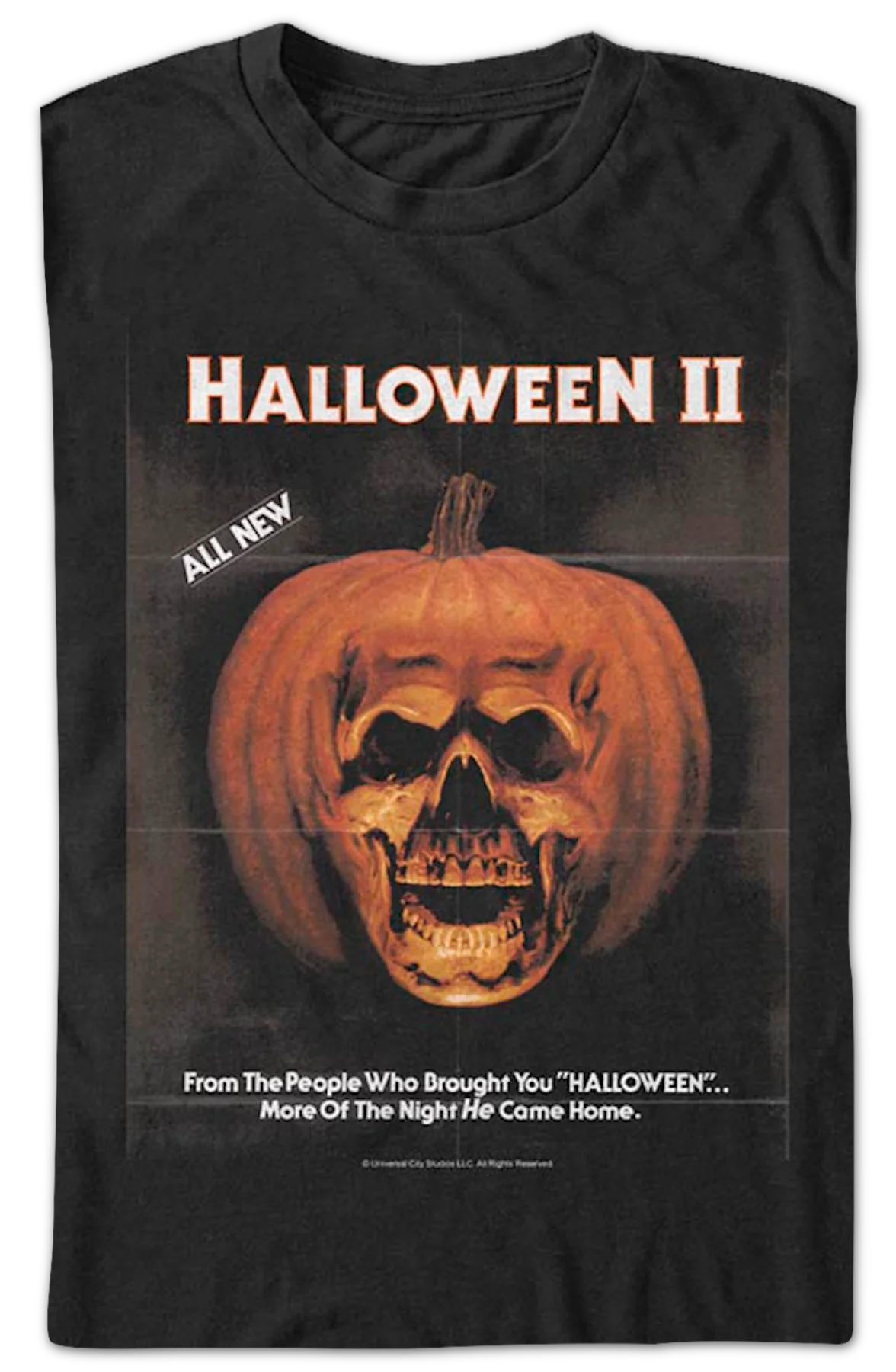 Vintage Poster Halloween II T-Shirt - Image 2