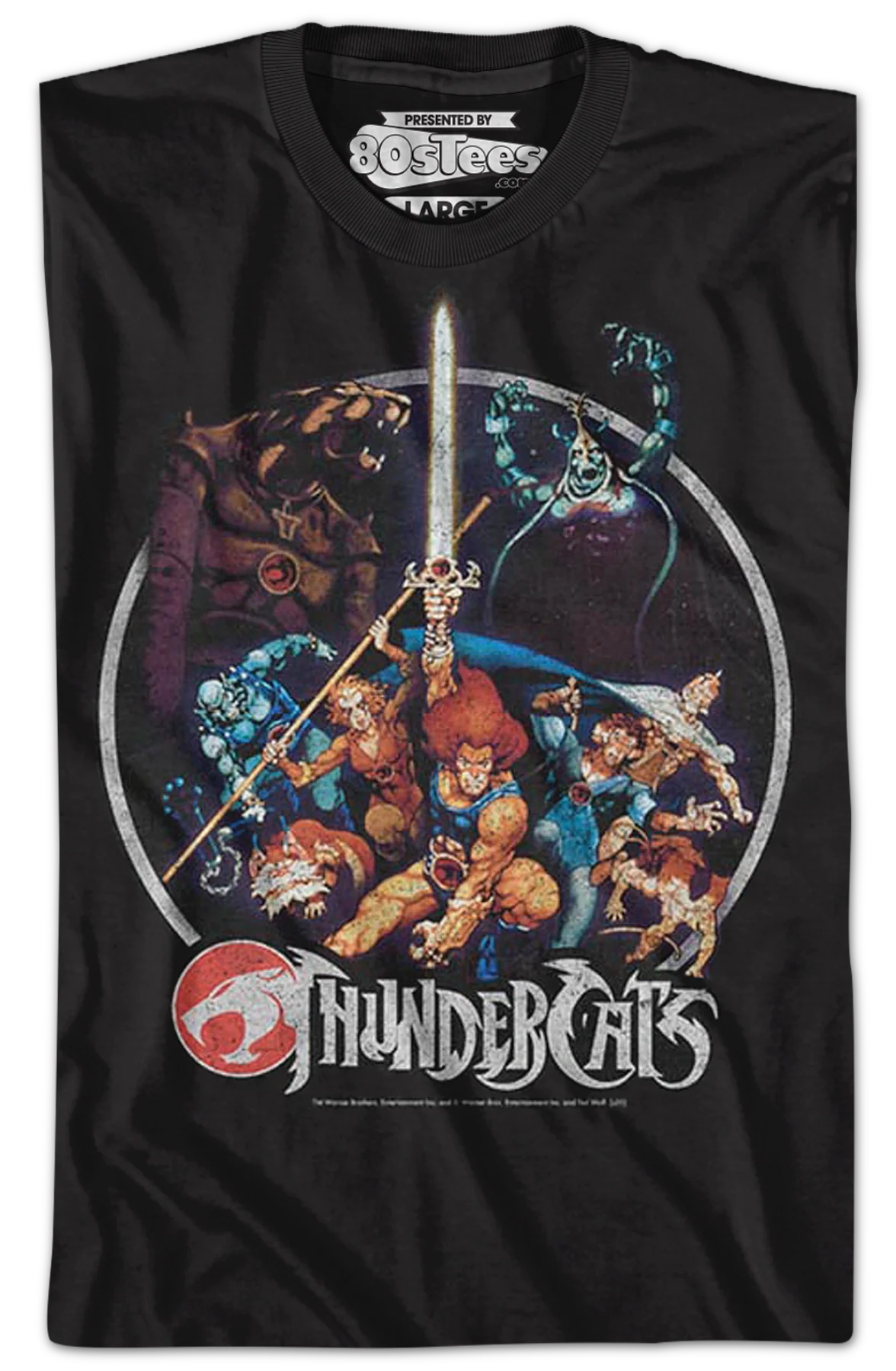 Vintage Poster ThunderCats T-Shirt - Image 2