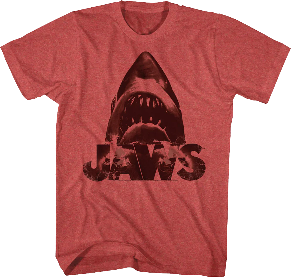 Vintage Red Shark Jaws T-Shirt