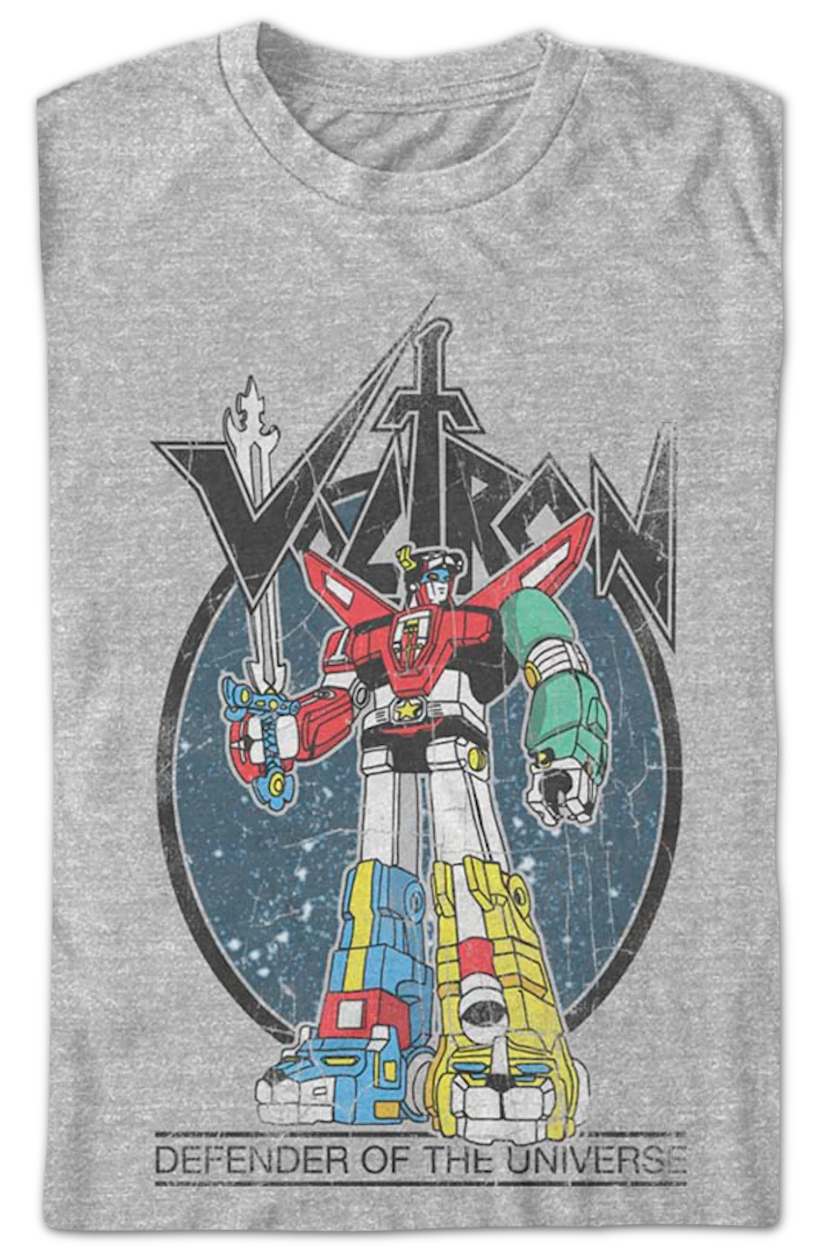 Vintage Robot Voltron T-Shirt - Image 2