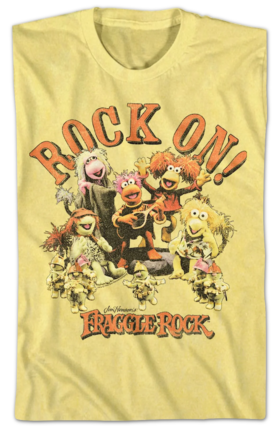 Vintage Rock On Fraggle Rock T-Shirt - Image 2