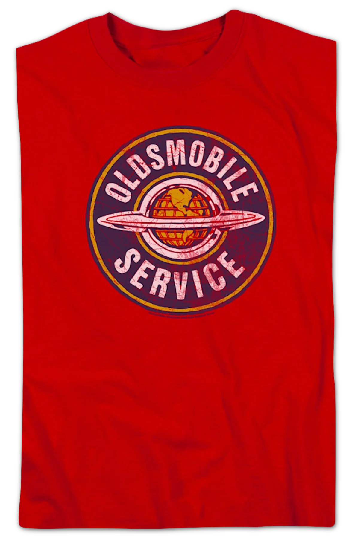 Vintage Service Oldsmobile T-Shirt - Image 2
