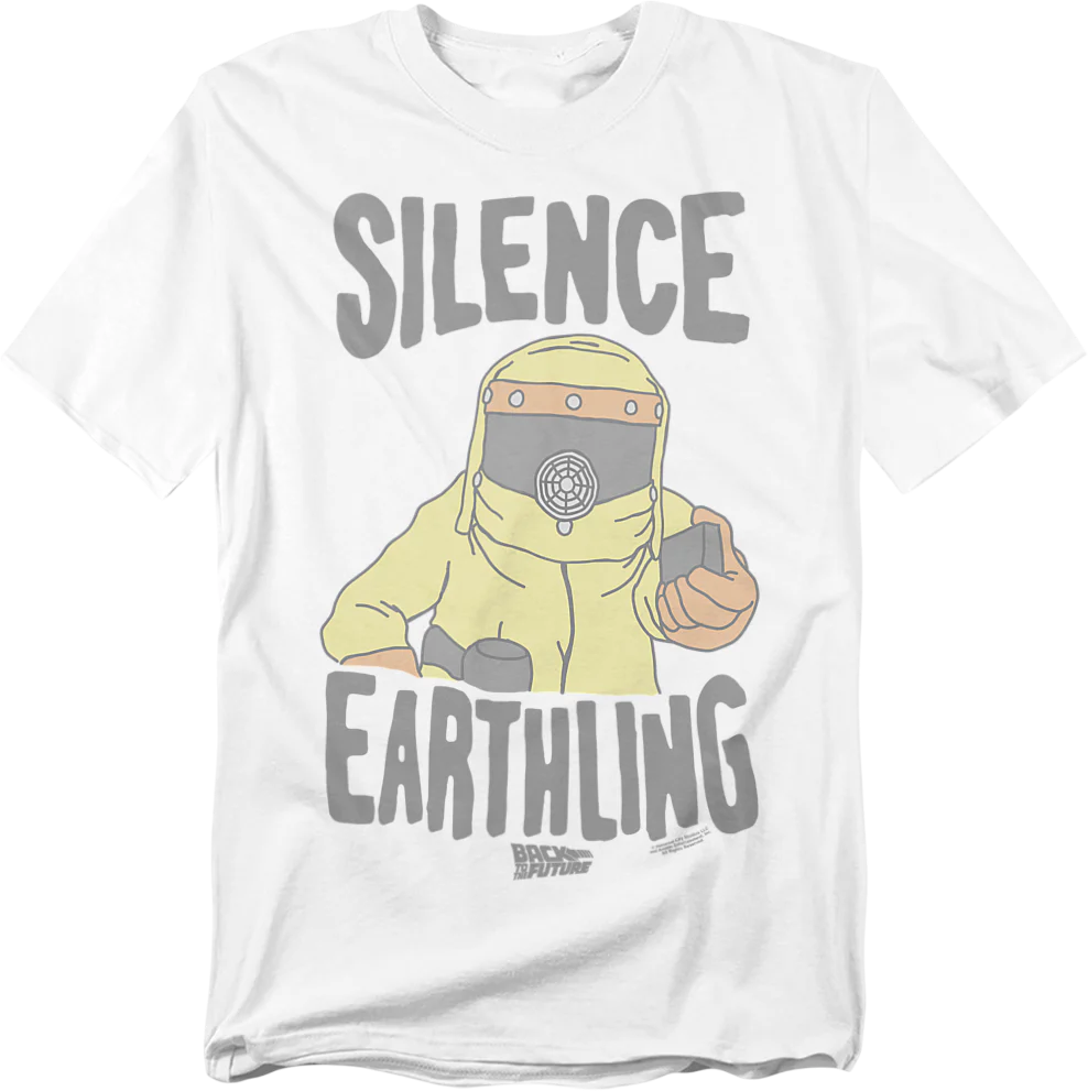 Vintage Silence Earthling Back To The Future T-Shirt