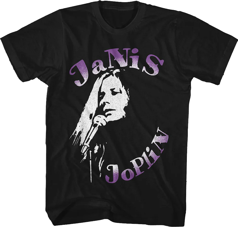 Vintage Singing Janis Joplin T-Shirt
