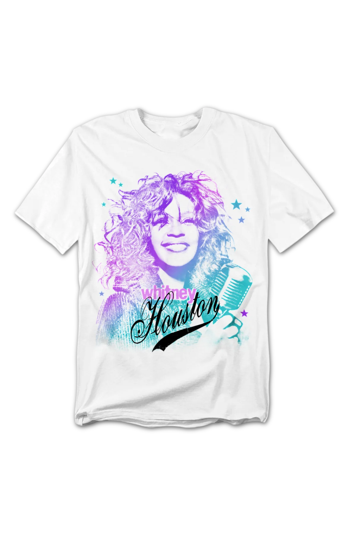 Vintage Superstar Whitney Houston T-Shirt - Image 2
