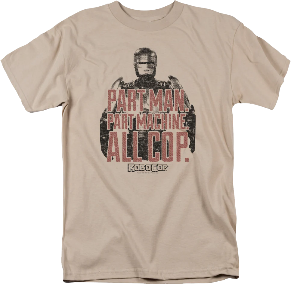 Vintage Tagline Robocop T-Shirt