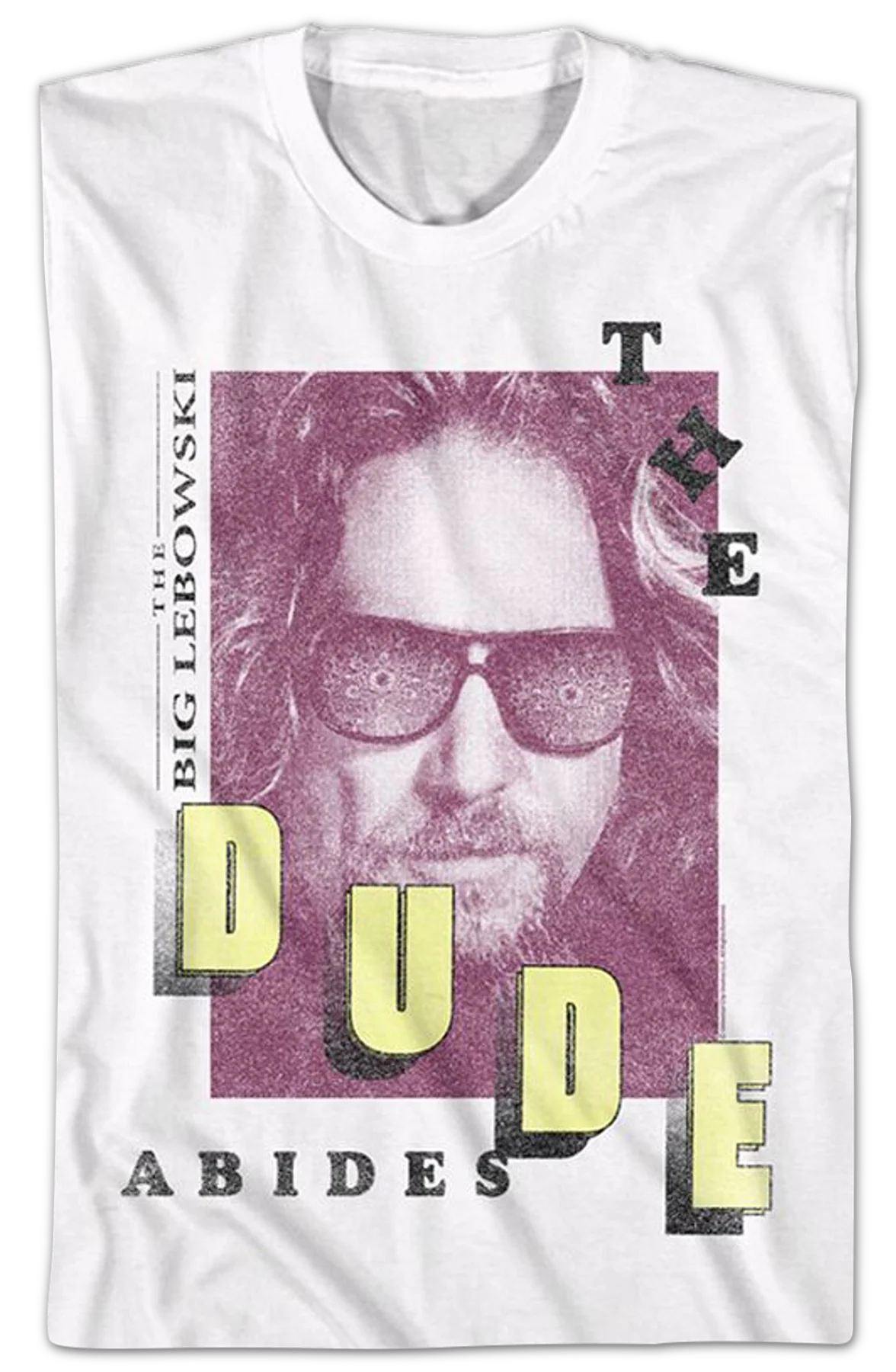 Vintage The Dude Abides Big Lebowski T-Shirt - Image 2