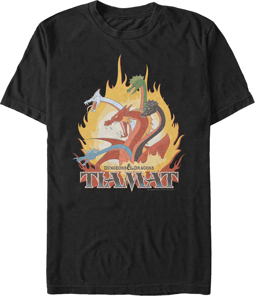 Vintage Tiamat Dungeons & Dragons T-Shirt