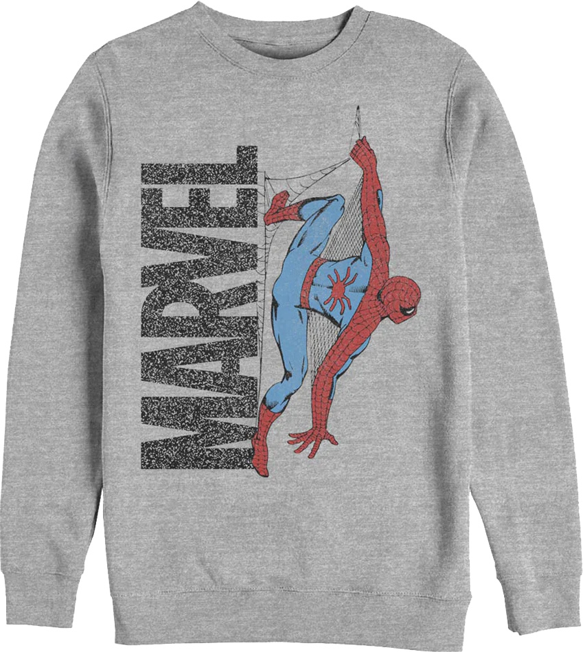 Vintage Web Spider-Man Marvel Comics Sweatshirt