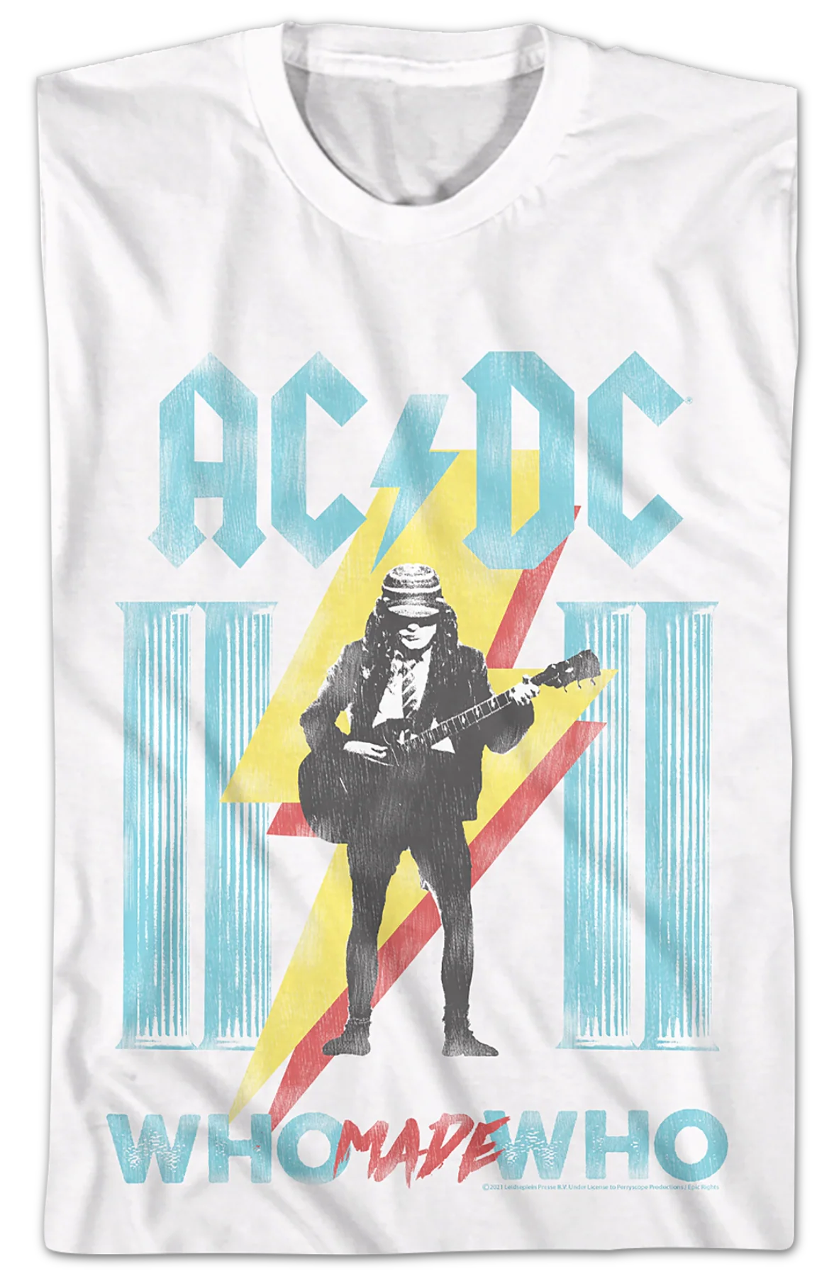 Vintage Who Made Who ACDC Shirt - Image 2