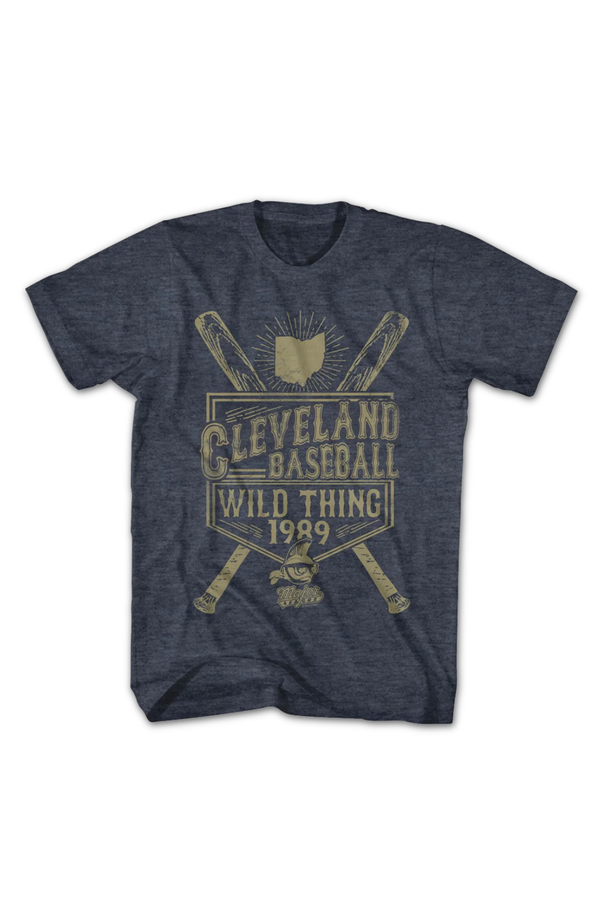 Vintage Wild Thing Cleveland Baseball Major League T-Shirt - Image 2