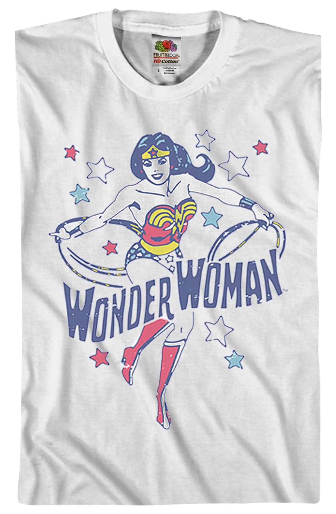 Vintage Wonder Woman T-Shirt - Image 2