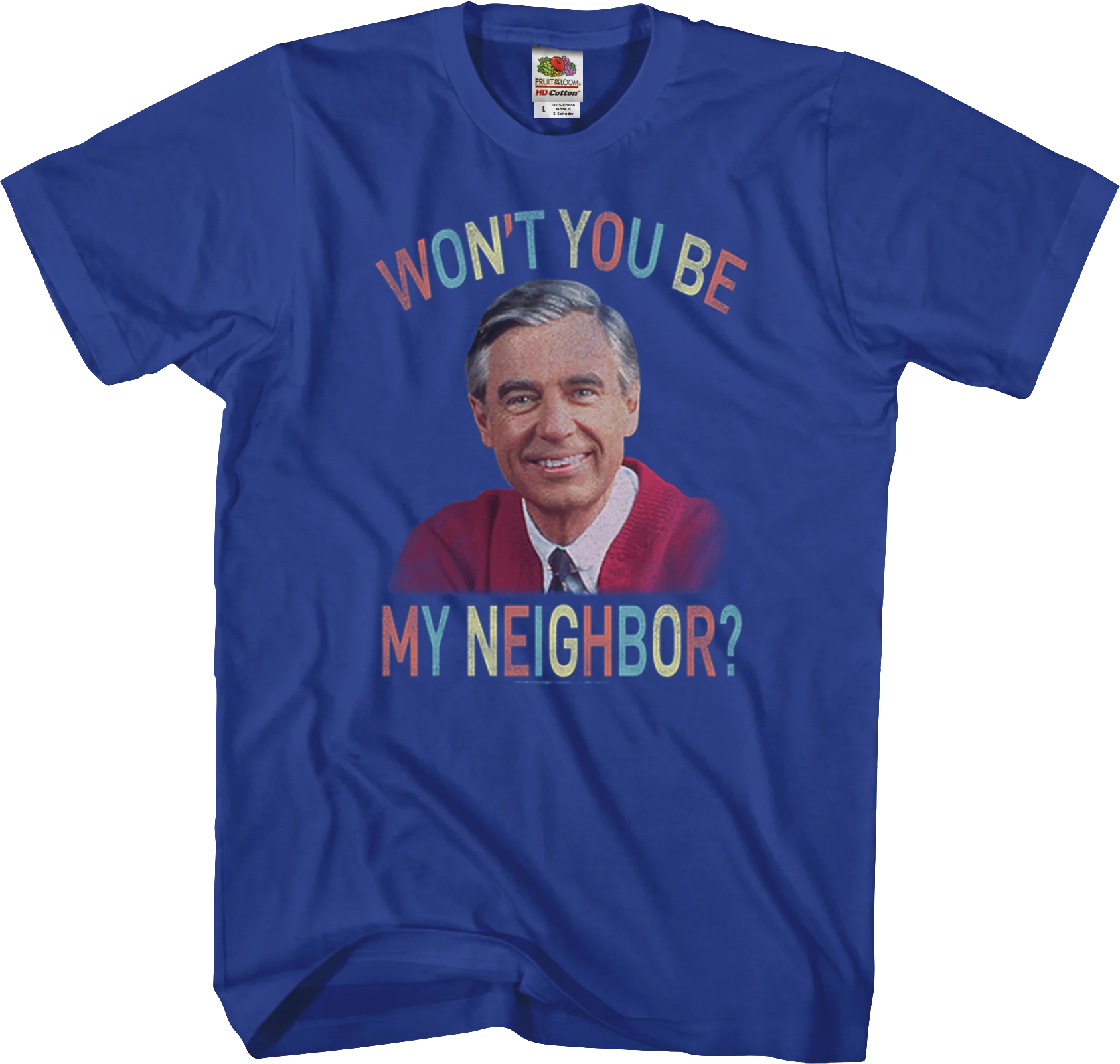 Vintage Won't You Be My Neighbor Mr. Rogers T-Shirt