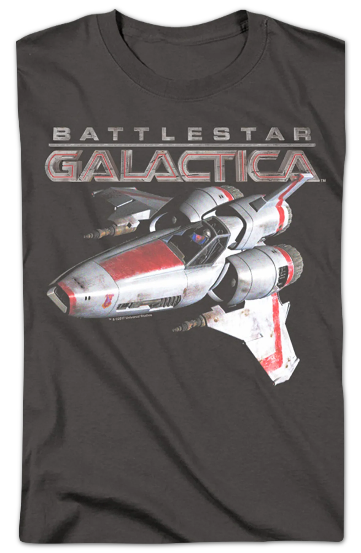 Viper Mark II Battlestar Galactica T-Shirt - Image 2