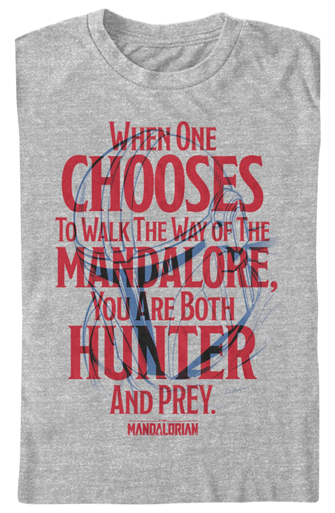 Walk The Way Of The Mandalore Star Wars The Mandalorian T-Shirt - Image 2