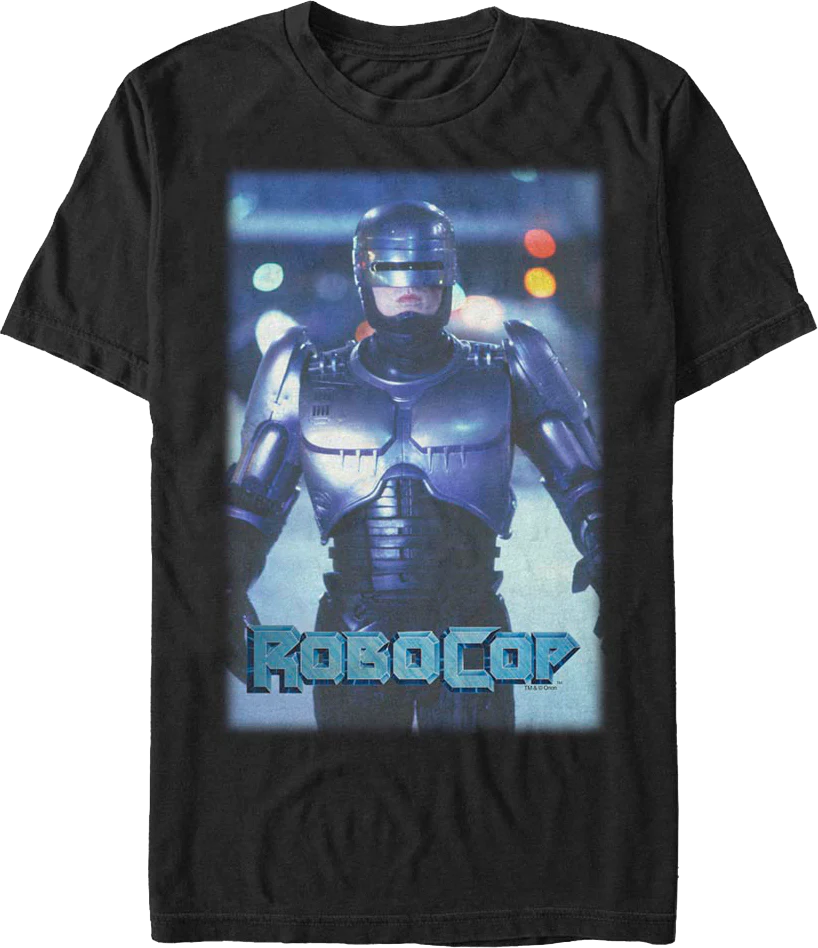 Walking Patrol Robocop T-Shirt