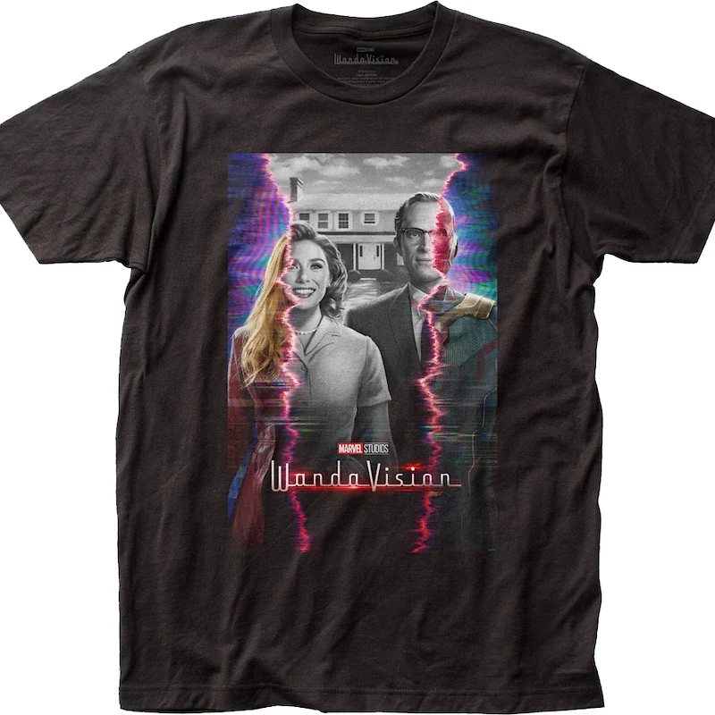 WandaVision Static Poster Marvel Comics T-Shirt