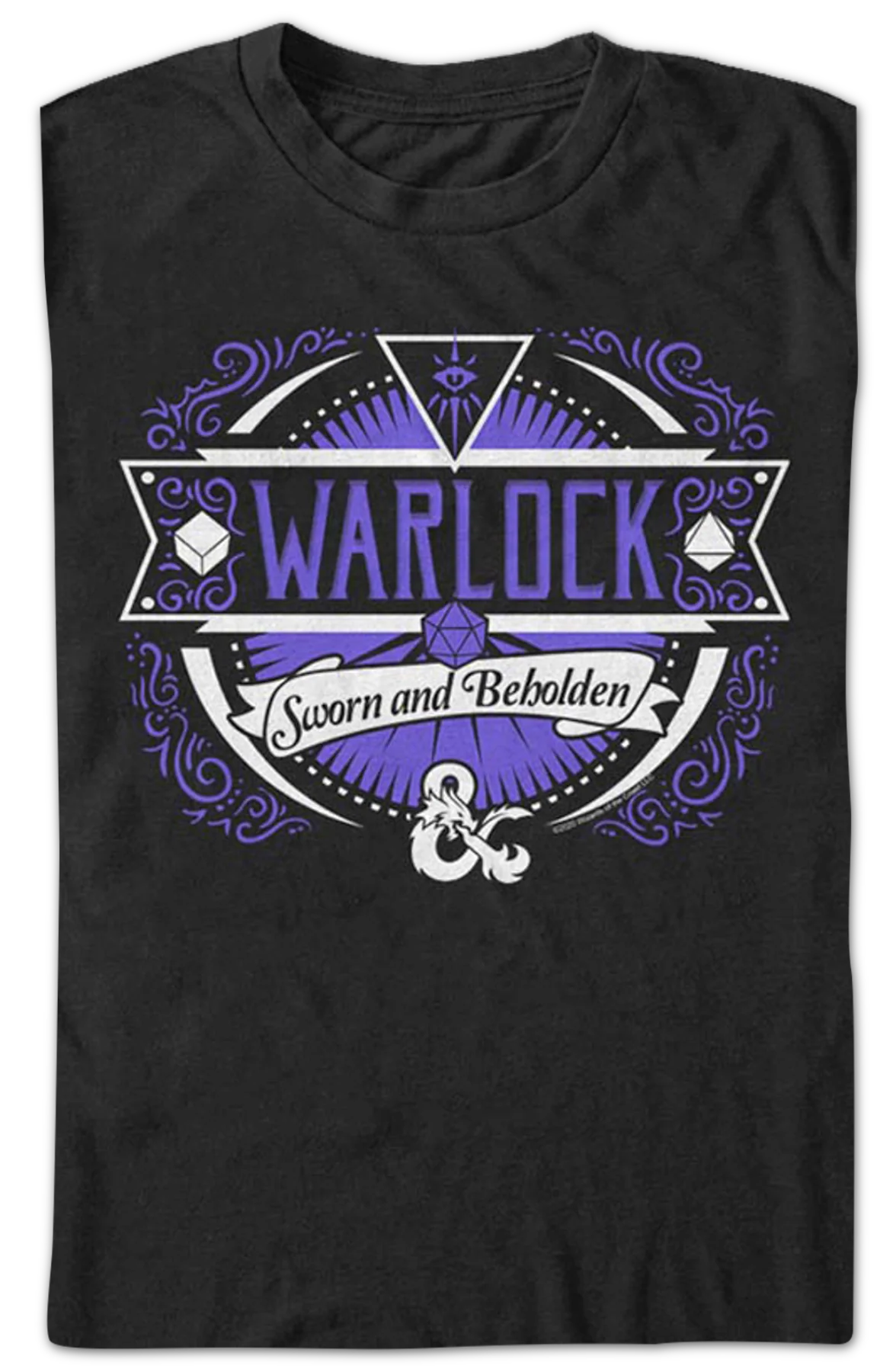 Warlock Dungeons & Dragons T-Shirt - Image 2