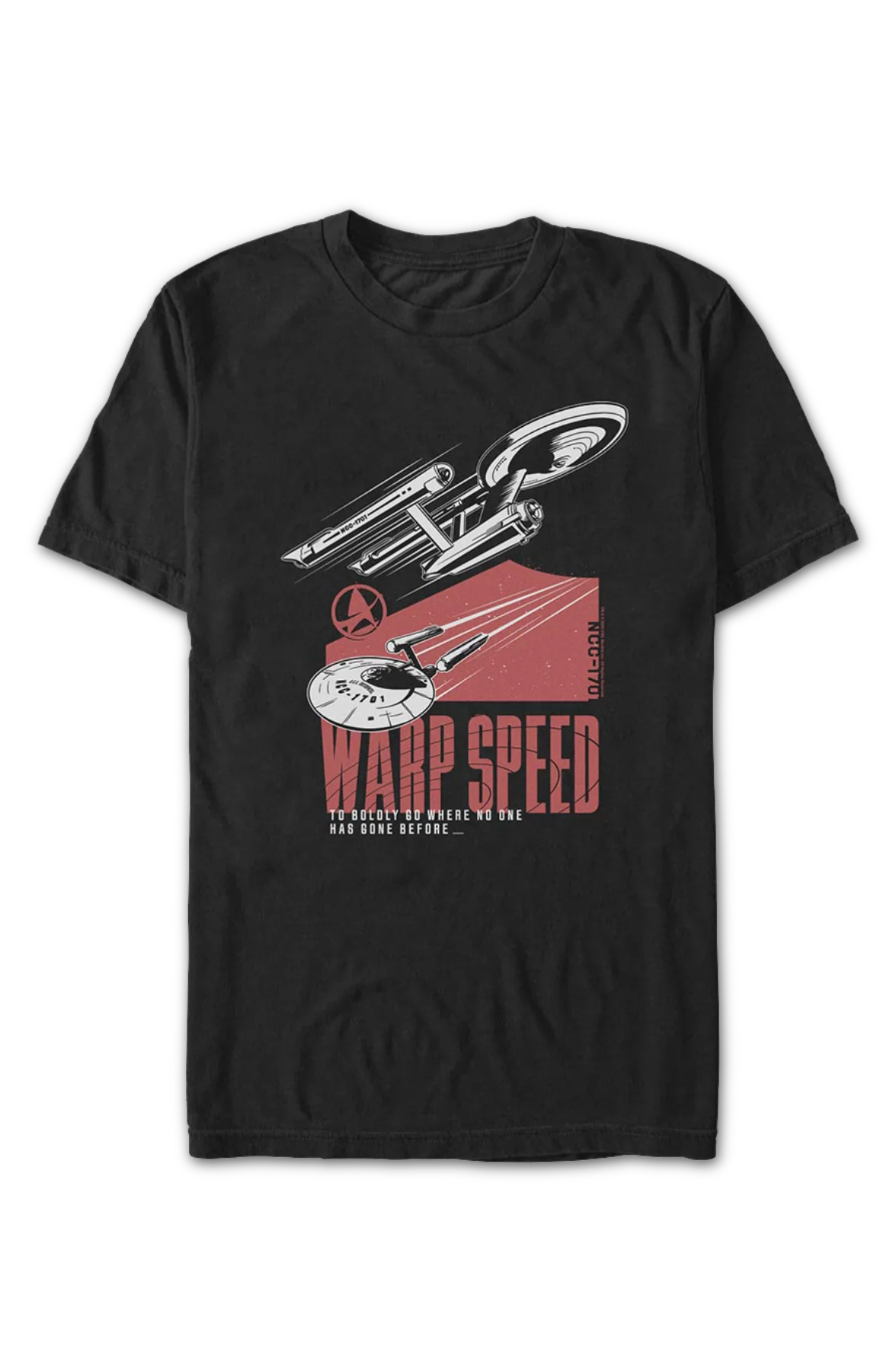 Warp Speed Star Trek T-Shirt - Image 2