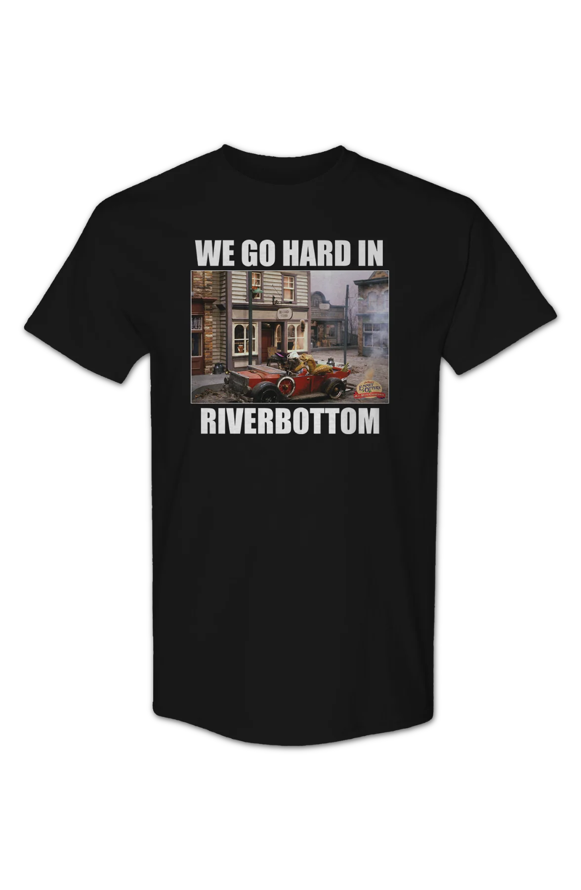 We Go Hard In Riverbottom Emmet Otter T-Shirt - Image 2