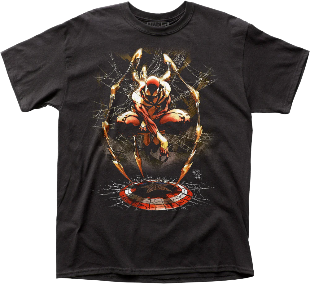 Webbed Shield Spider-Man T-Shirt