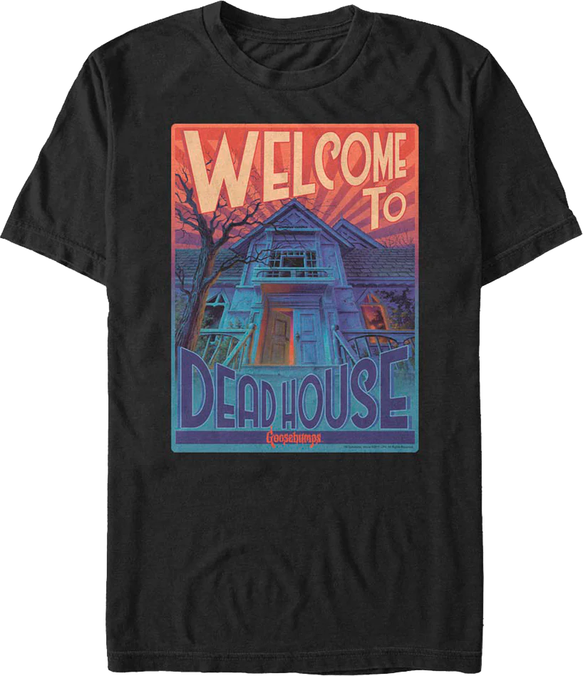 Welcome To Dead House Goosebumps T-Shirt