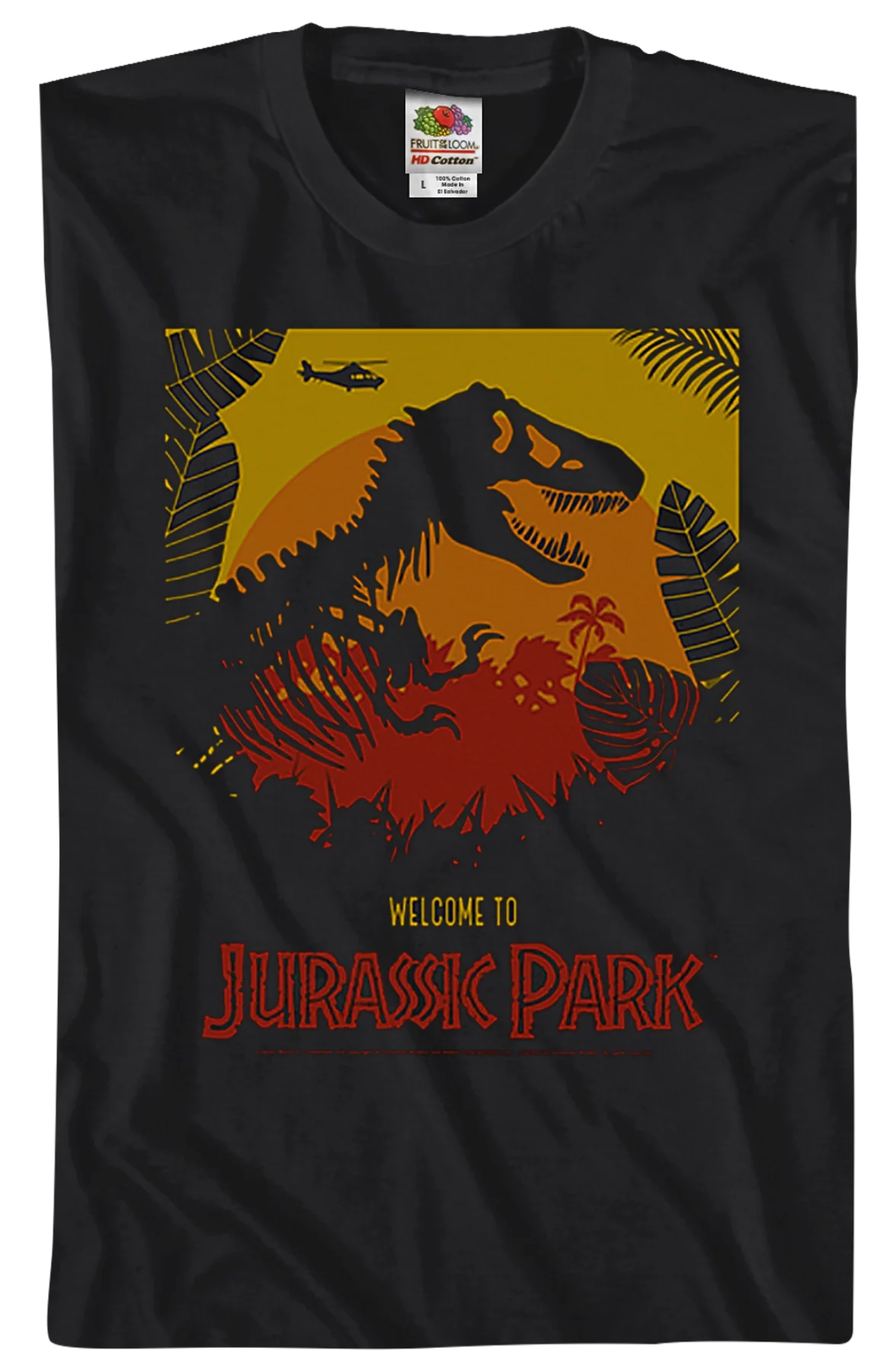 Welcome To Jurassic Park T-Shirt - Image 2