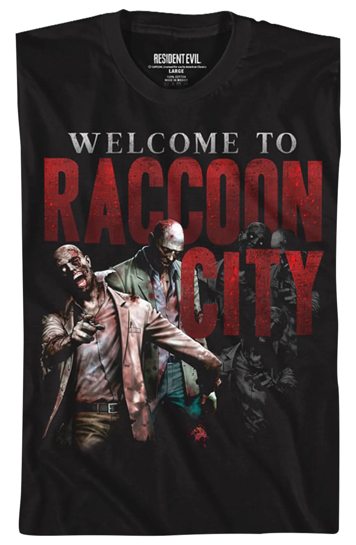 Welcome To Raccoon City Resident Evil T-Shirt - Image 2