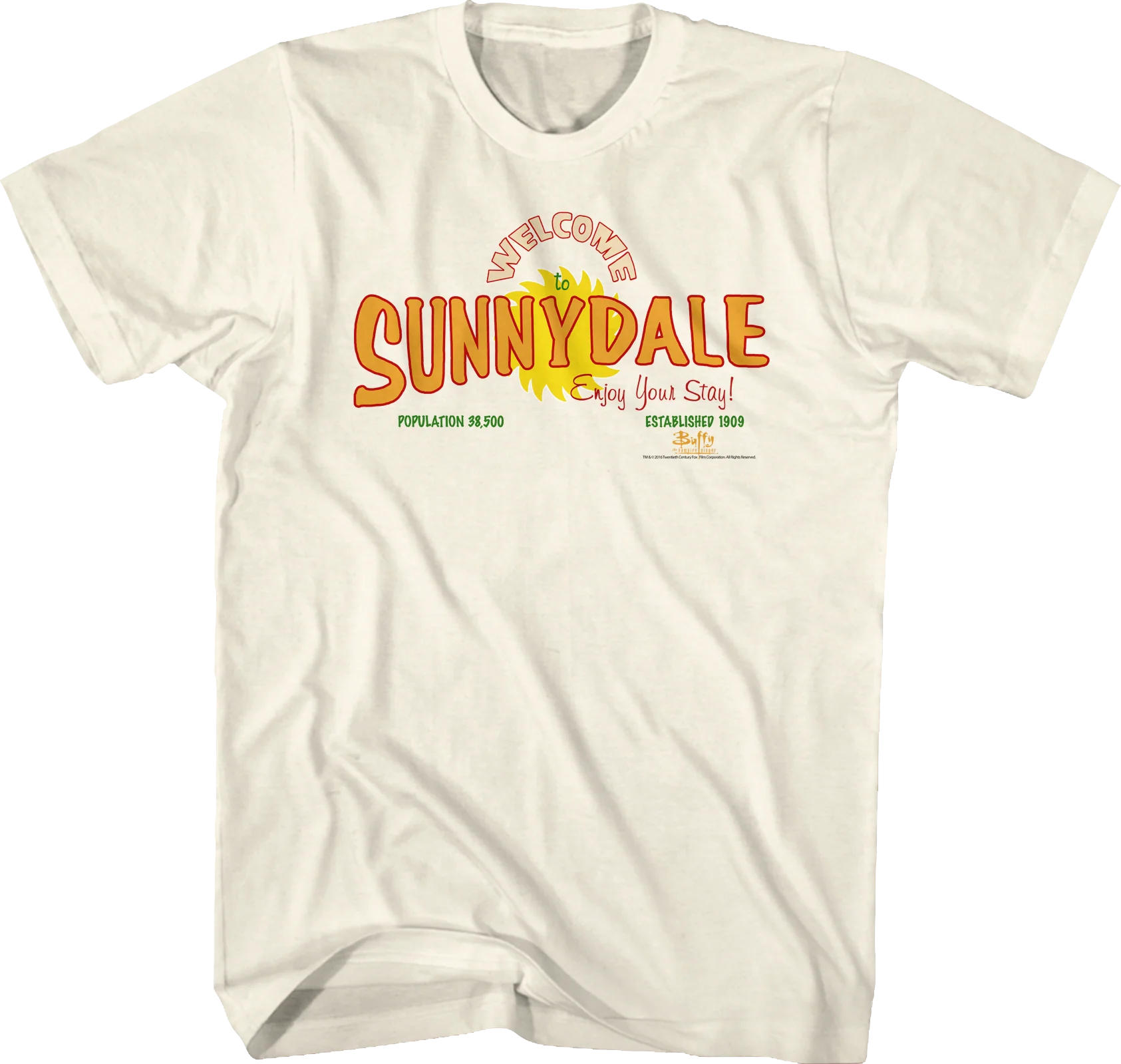 Welcome To Sunnydale Buffy The Vampire Slayer T-Shirt