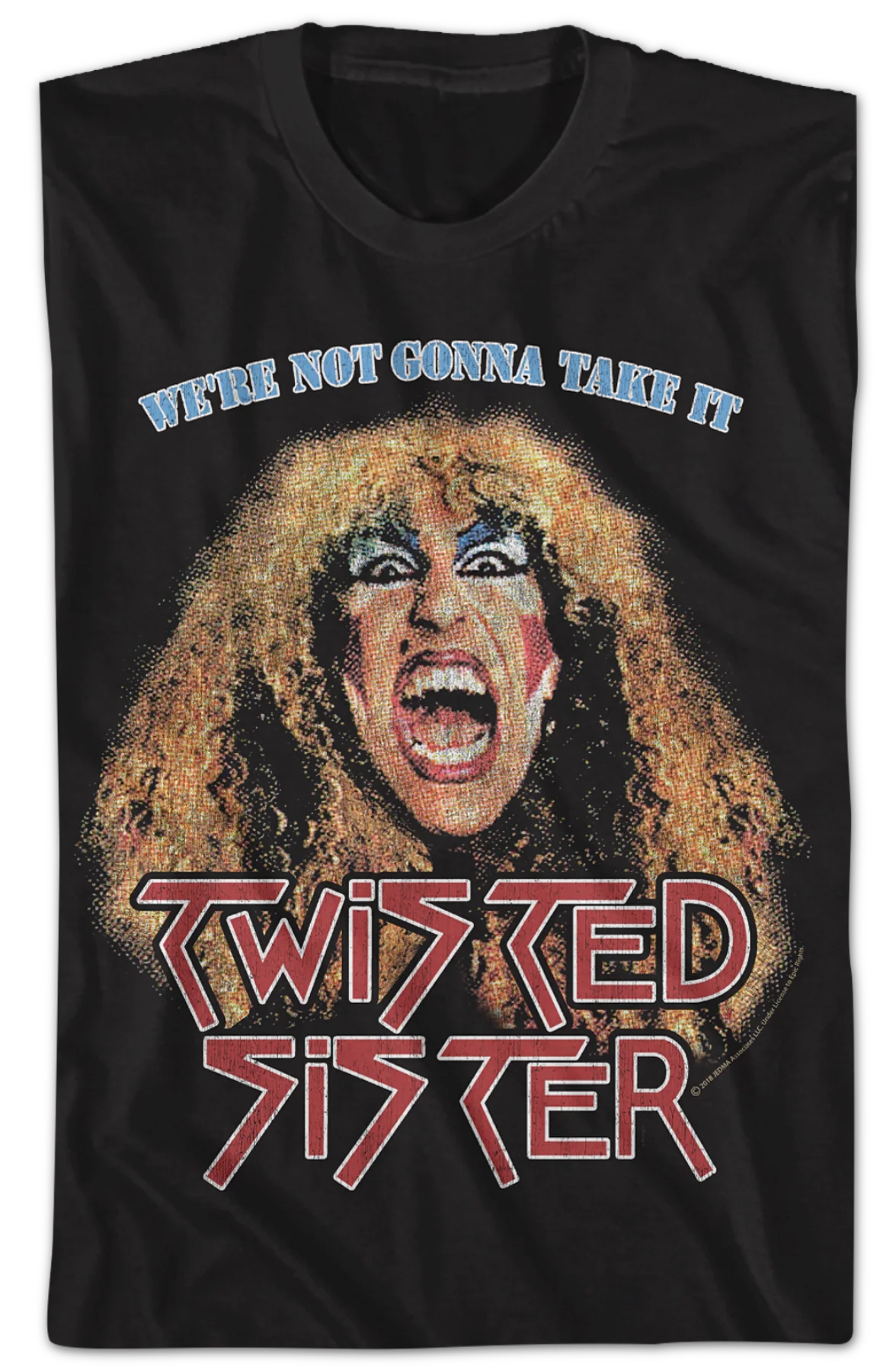 We're Not Gonna Take It Twisted Sister T-Shirt - Image 2