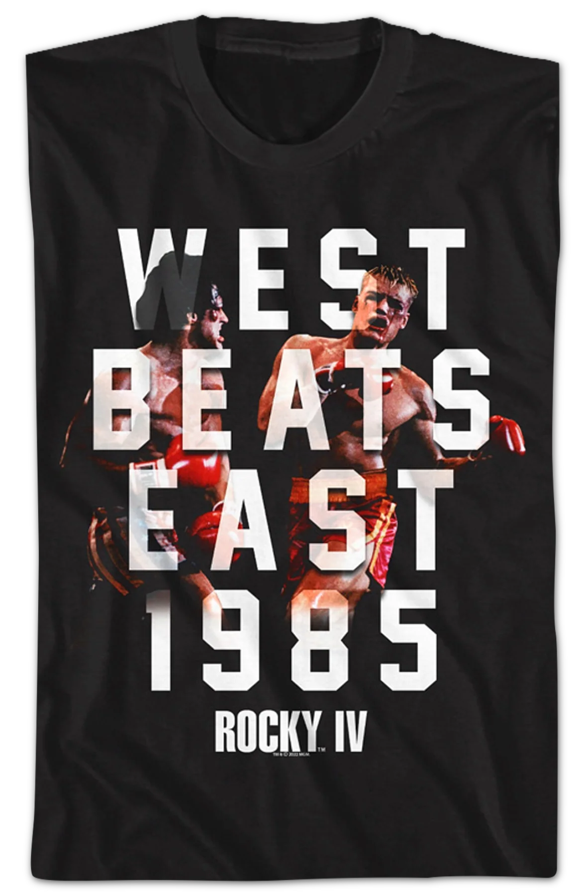 West Beats East Rocky IV T-Shirt - Image 2