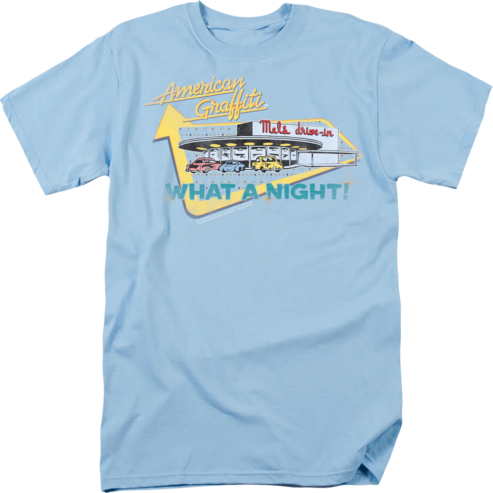 What A Night American Graffiti T-Shirt