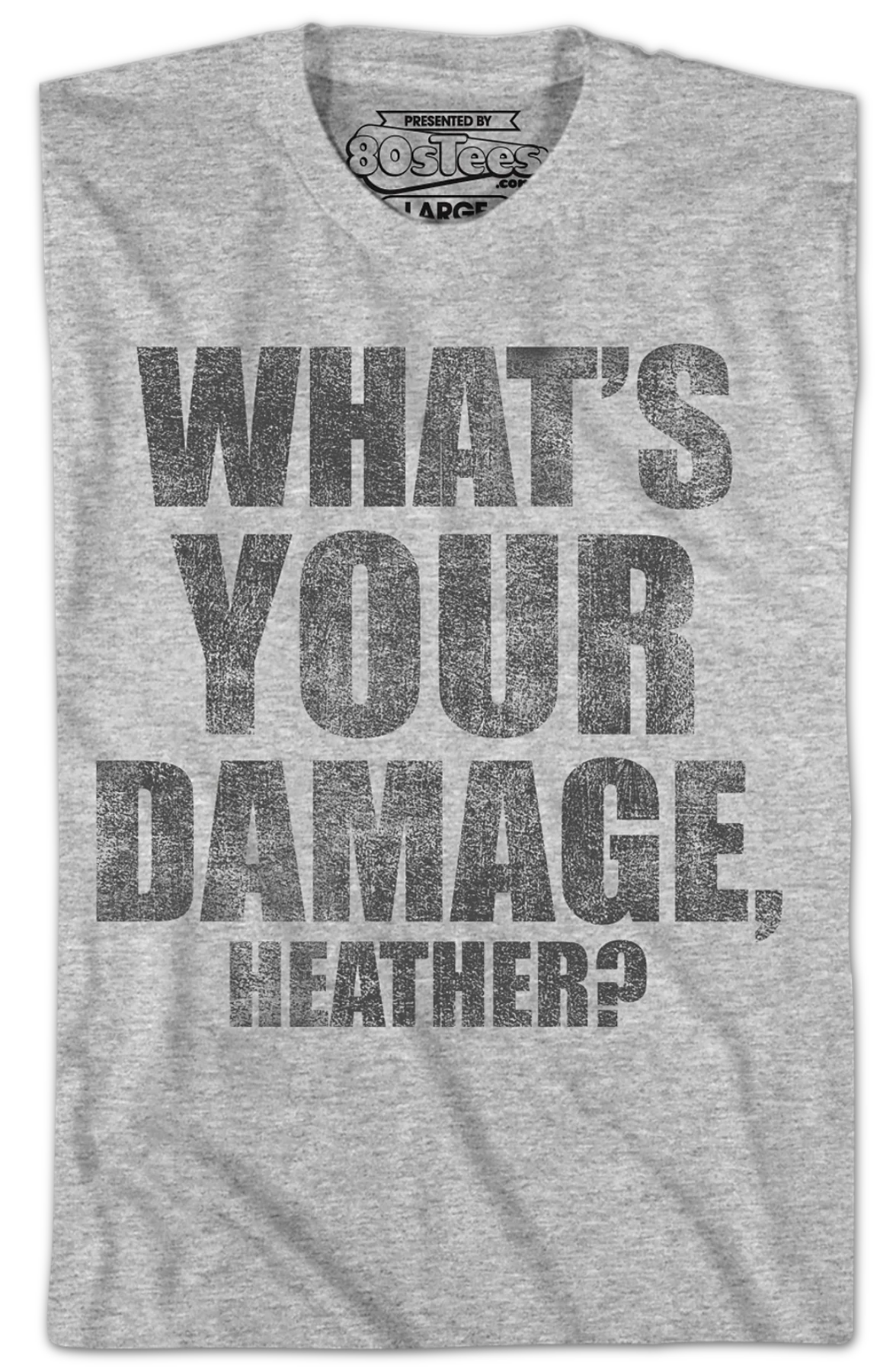 What's Your Damage Heathers T-Shirt - Image 2