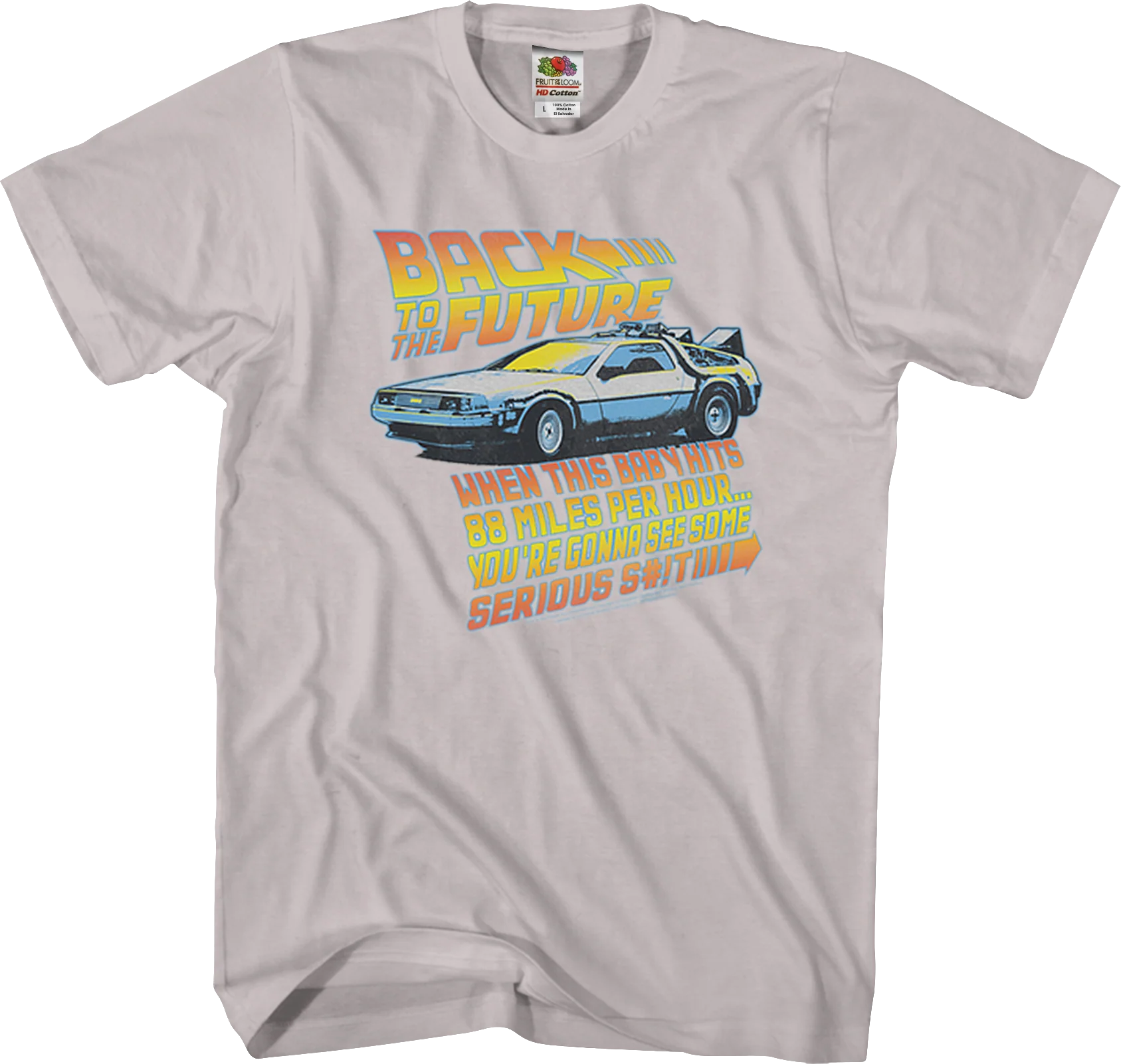 When This Baby Hits 88 Miles Per Hour Back To The Future T-Shirt