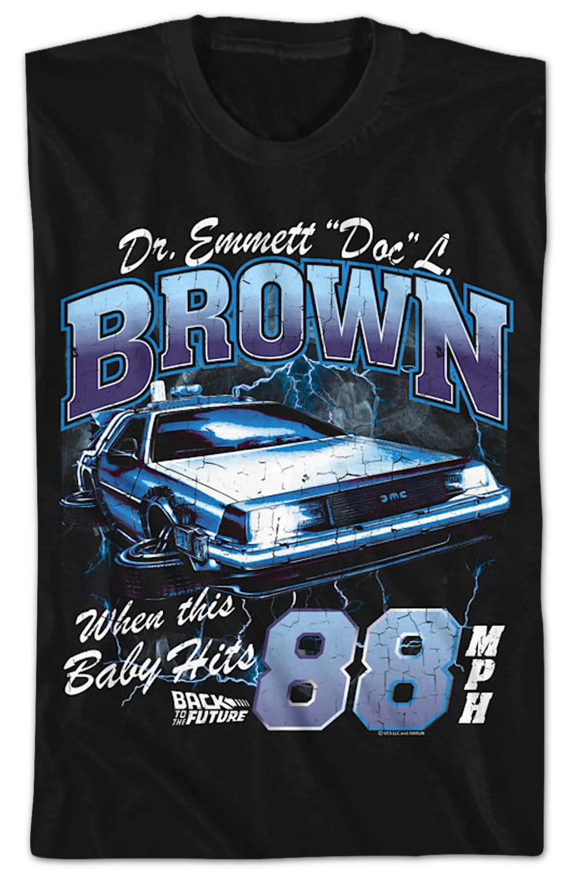 When This Baby Hits 88 MPH Back To The Future T-Shirt - Image 2