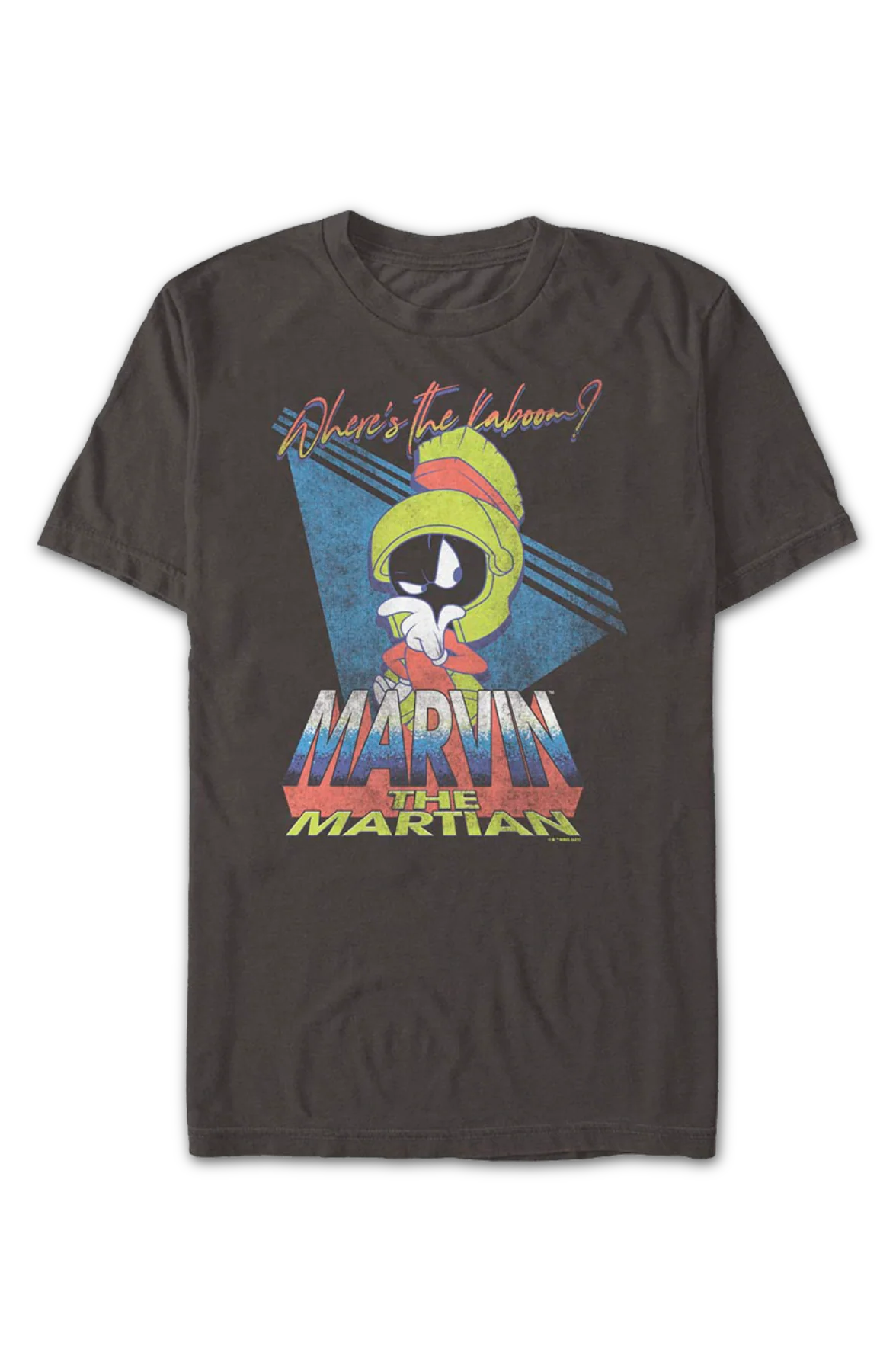 Where's The Kaboom Marvin The Martian Looney Tunes T-Shirt - Image 2